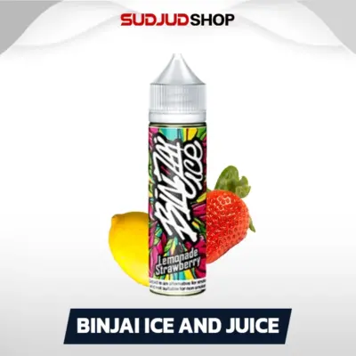 binjai ice and juice nic6 lemonade strawberry