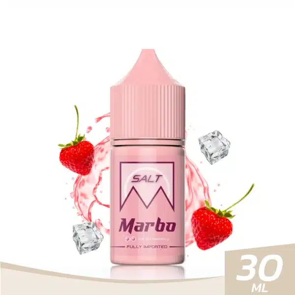 marbo saltnic 30ml iced strawberry