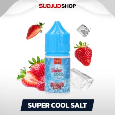 super cool salt 30ml nic35 strawberry frost