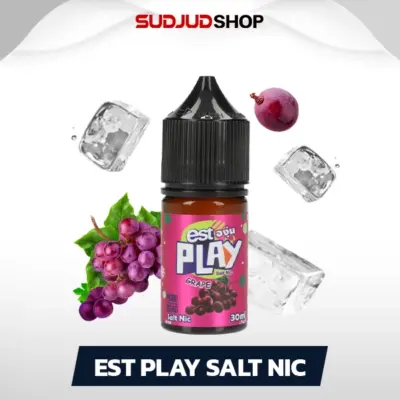 est play salt nic 30ml grape