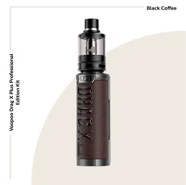 voopoo drag x plus professional edition kit black coffee