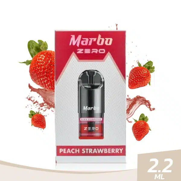 หัวMarbo Zero กลิ่น Peach Strawberry