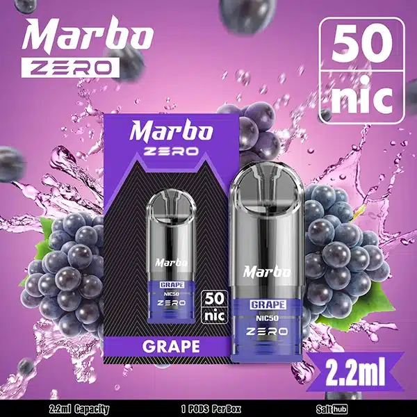 marbo zero 50nic grape