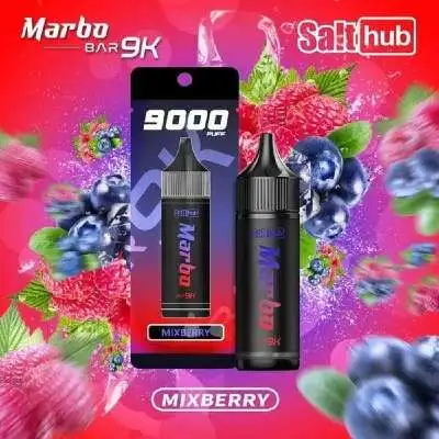 marbo bar 9000 puffs กลิ่นเบอร์รี่รวม